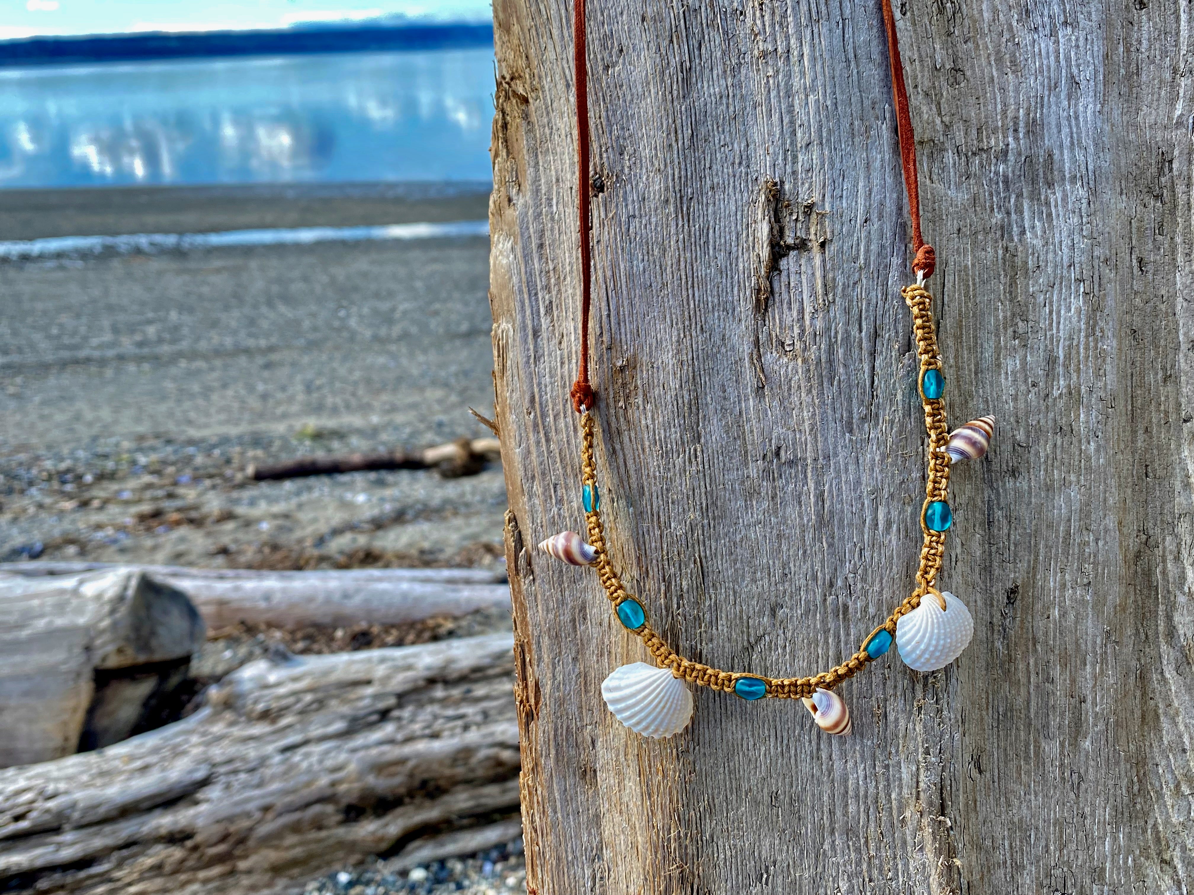 Beach sales girl necklace