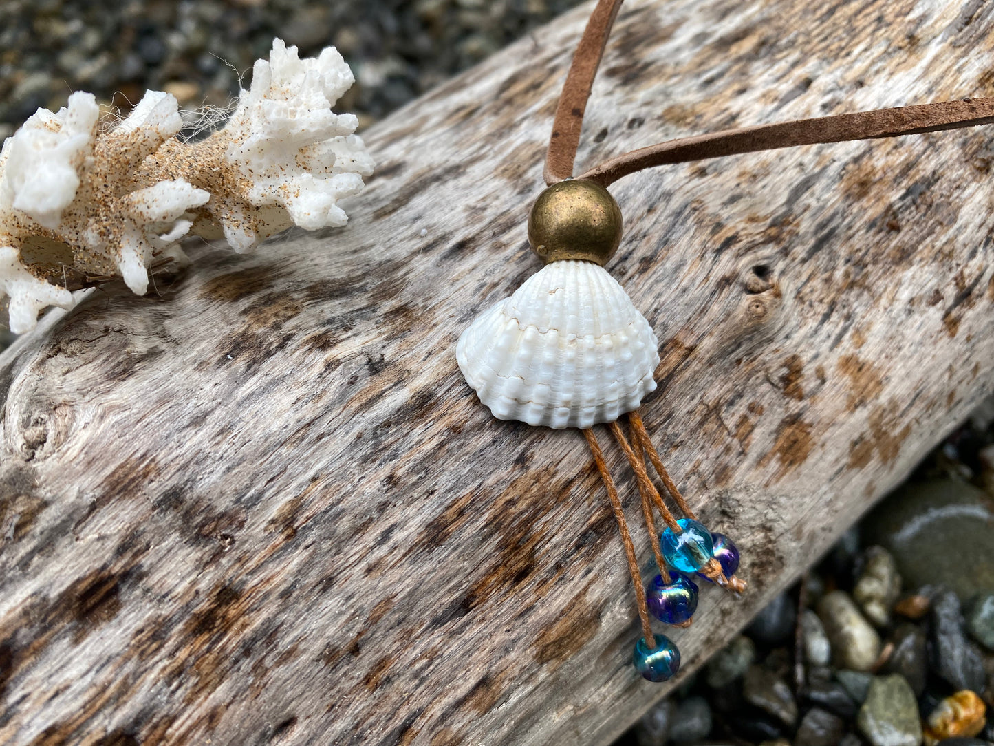 Free Spirit Boho Shell necklace