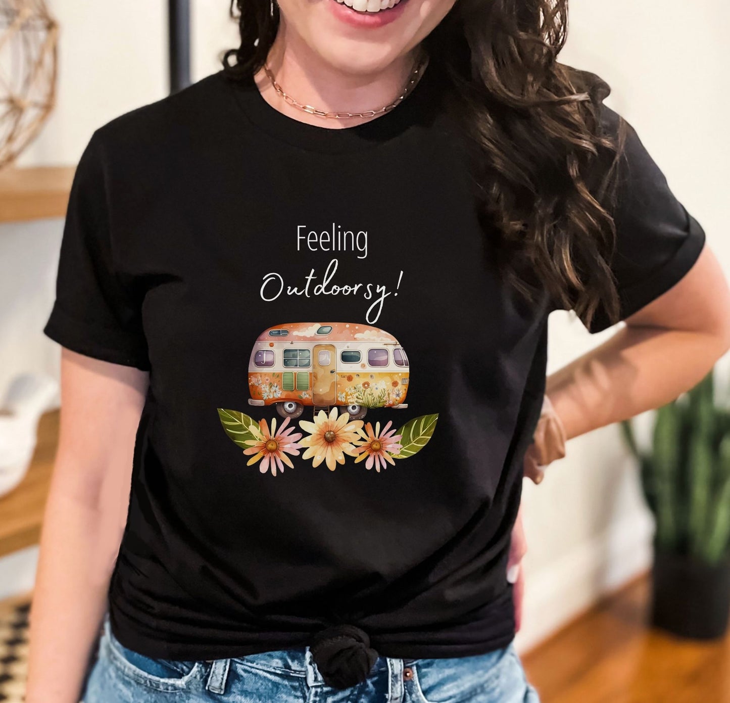 Feelin Outdoorsey Boho Hippie Shirt