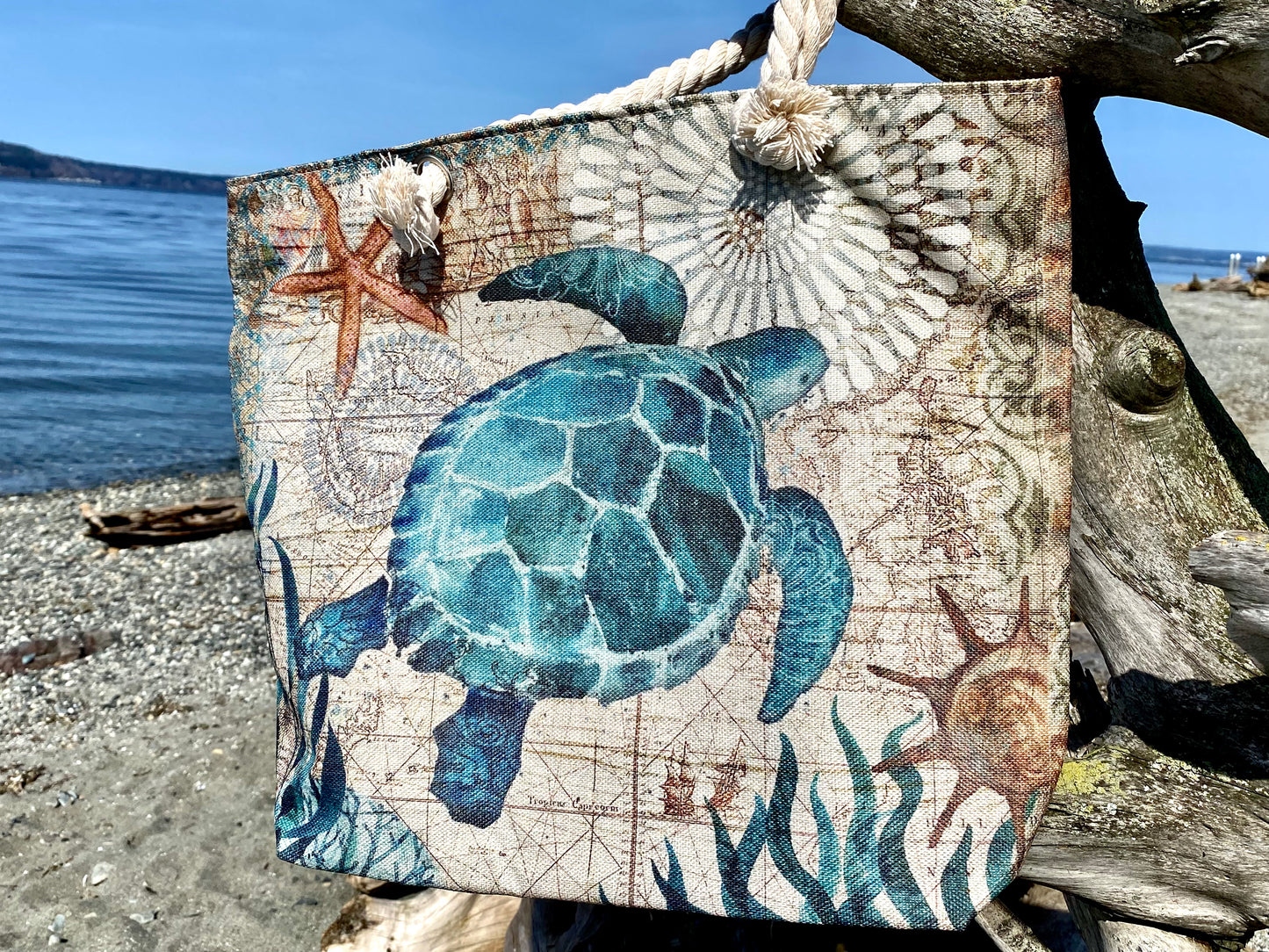 Boho Coastal Beach Bags Totes