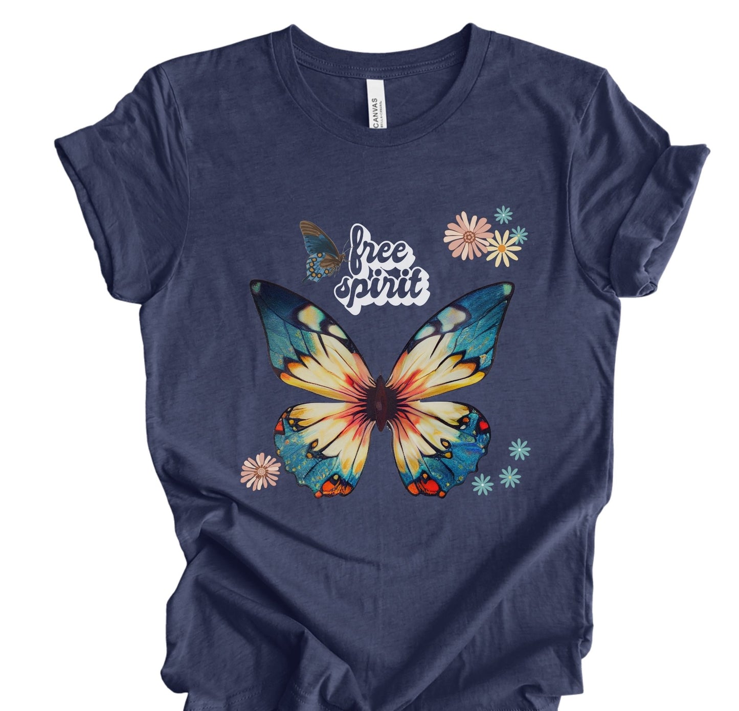 Butterfly Boho Free Spirit T Shirt