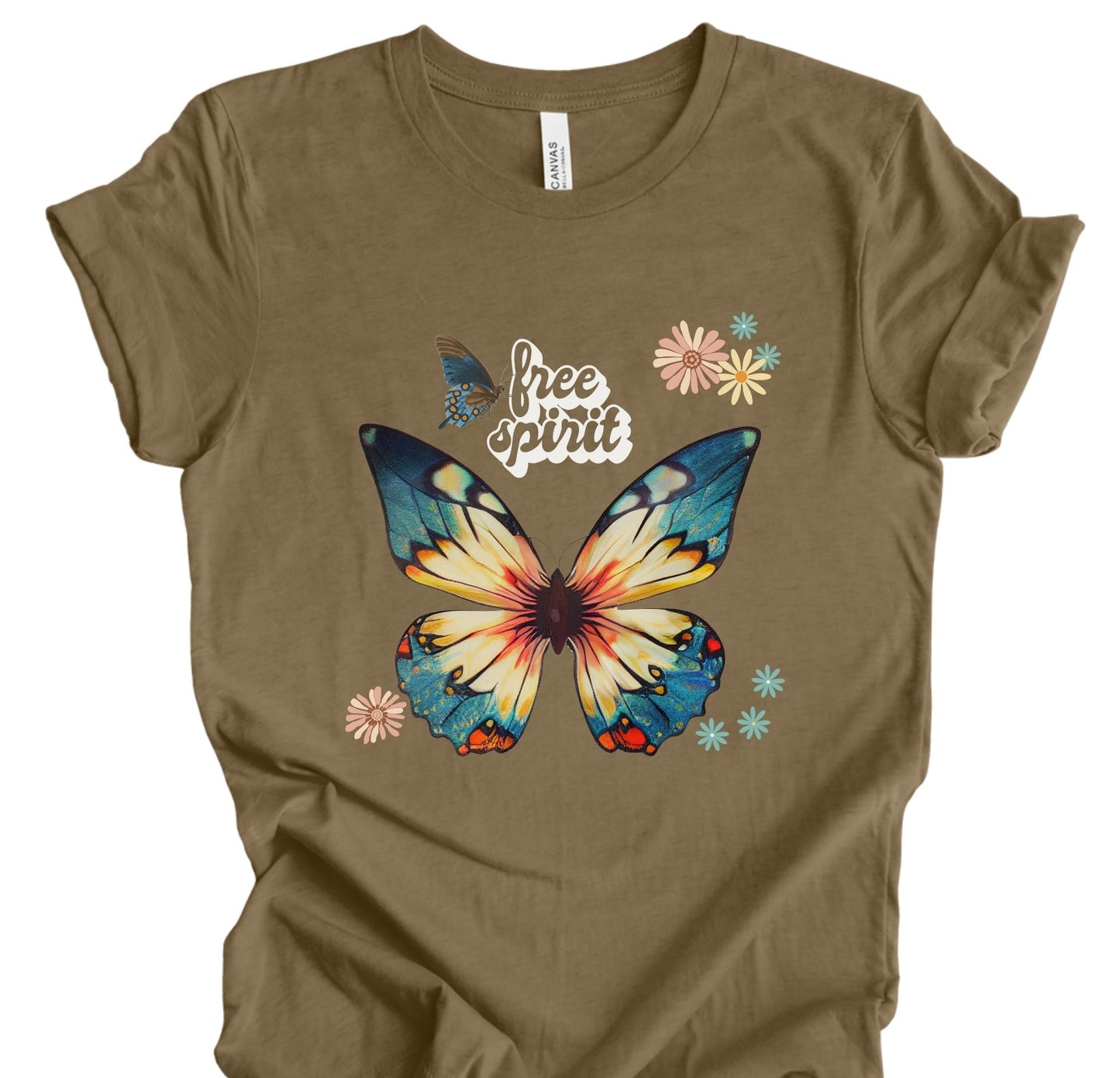 Butterfly Boho Free Spirit T Shirt