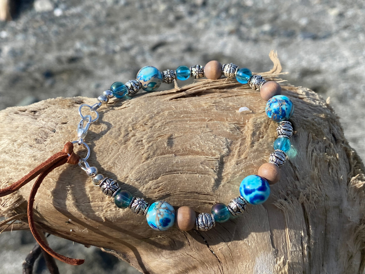 Sand & Sea Blue Sparkle Bracelet